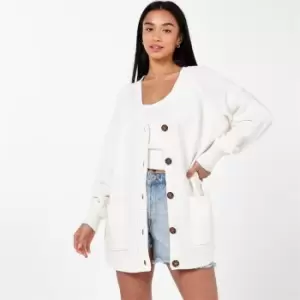 Image of SoulCal OS Knit Cardigan Ladies - White