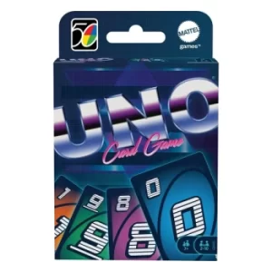 Image of UNO Card Game Iconic Series Anniversary Edition 1980's