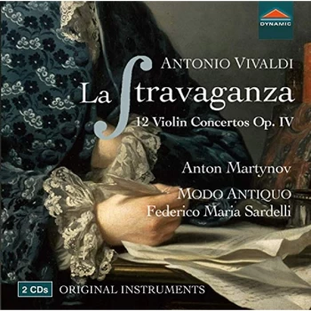 Image of Anton Martynov - Antonio Vivaldi: La Stravaganza - 12 Violin Concertos, Op. IV CD