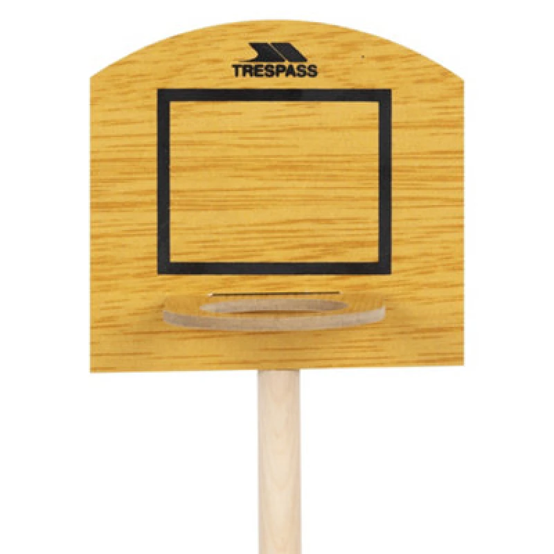 Image of Trespass Trespass Mini Basketball Table Toy in Cream Cream One Size Unisex 5063806974123