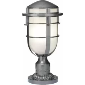 Image of Loops - Outdoor IP44 1 Bulb Wall Ground Pedestal Hematite LED E27 100W