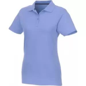 Image of Elevate Womens/Ladies Helios Short Sleeve Polo Shirt (S) (Light Blue)