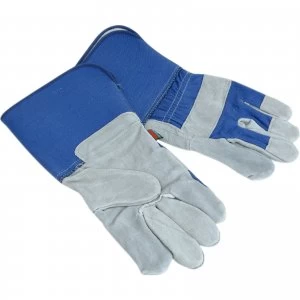 Image of Town and Country Mens Leather Palm Gauntlet One Size