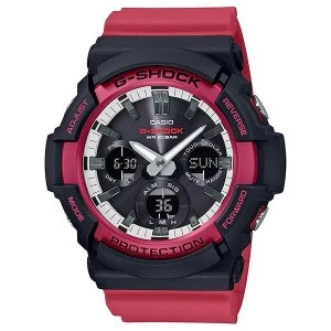 Image of Casio G-SHOCK Special Color Models Analog-Digital Watch GAS-100RB-1A - Red