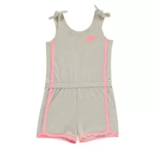Image of Nike Tie Strap Romper Suit Infant Girls - Cream