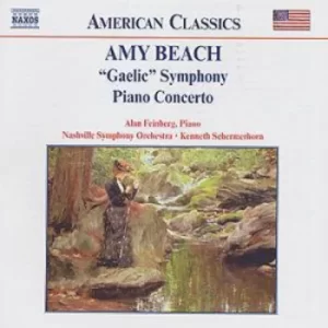 Image of Symphony No 2 Piano Concerto by Amy Beach CD Album