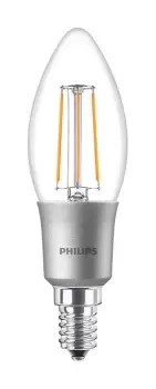 Image of Philips 4.5W LED E14 SES Candle Warm White Dimmable - 57555