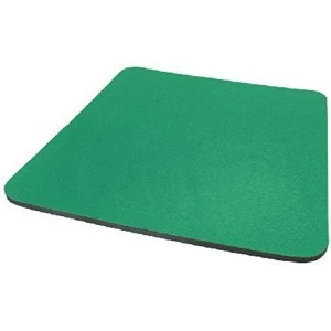 Image of Plain Fabric Mouse Mat - Green