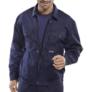 Image of Super Click Workwear Drivers Jacket 36" Navy Blue Ref PCJHWN36 Up to