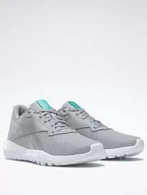 Image of Reebok Flexagon Energy 3 Shoes, Grey/Silver, Size 4, Women