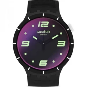 Image of Unisex Swatch Futuristic Black Watch