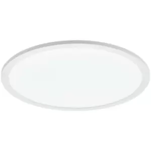 Image of Sarsina Integrated LED Panel White 45cm cct, Remote Control Included - Eglo