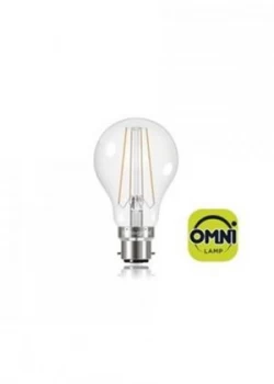 Image of Integral Classic Globe GLS Omni-Lamp 6.2W 60W 2700K 806lm B22 Non-Dimmable 320 deg Beam Angle