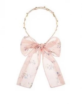 Image of Monsoon Girls Wrapped Ribbon Scarf Alice - Multi