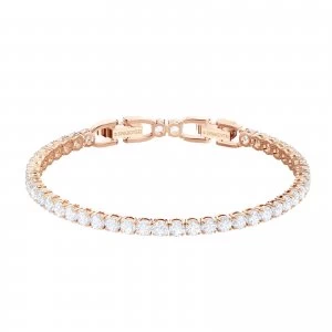 Image of Swarovski Tennis Rose-Gold Plated White |Elegant Jewellery