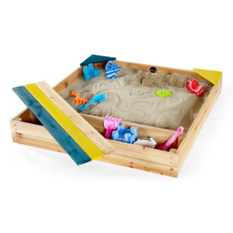 Image of Plum Play Plum Store-It Wooden Sand Pit Play Sets 100 x 96 x Beige 88572904000