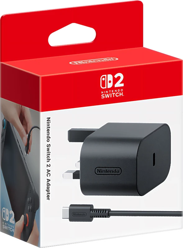 Image of Nintendo Switch 2 AC Adapter Power Adapter - Black