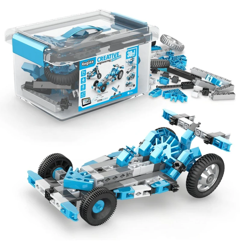 Image of Engino Creative Engineering 30 in 1 Maker Master Light Blue unisex