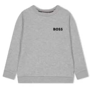 Image of Boss Logo Sweatshirt Boys - Grey