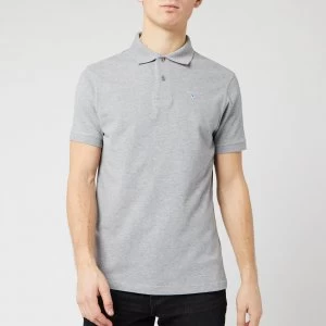 Image of Barbour Mens Sports Polo - Grey Marl - S