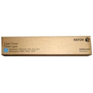 Image of Xerox 006R01452 Cyan Laser Toner Ink Cartridge