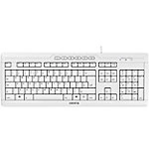 Image of CHERRY Wired Keyboard STREAM 3.0 Pale Grey