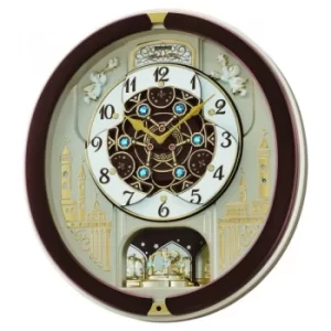 Image of Seiko Clocks Musical Marionette Wall Alarm Clock