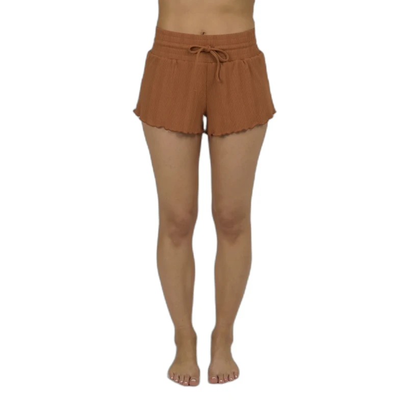 Image of Womens swim shorts Salty Crew Seafarer Marron Female L