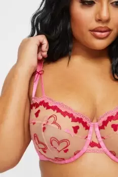 Image of Cross My Heart Non Padded Fuller Bust Balcony Bra