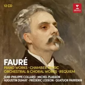 Image of Faure Piano Works/Chamber Music/Orchestral & Choral Works by Gabriel Faure CD Album