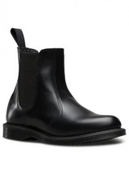 Image of Dr Martens Flora Ankle Boots - Black