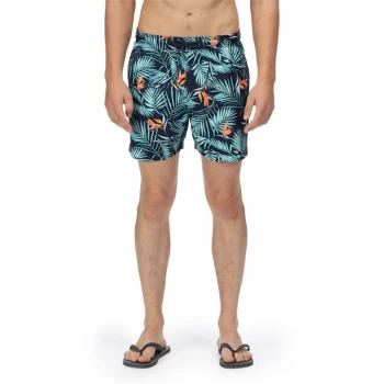Image of Regatta Loras Swim Short - NavyHawaiian