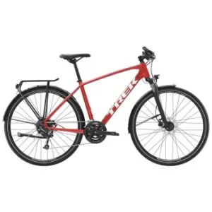 Image of Trek Dual Sport 2 Equipped Hybrid Bike - Red