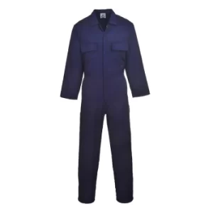 Image of Portwest S999 Euro Work Boilersuit Navy Blue Large 33"