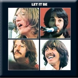 Image of The Beatles - Let it Be Album Fridge Magnet