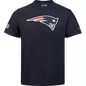 Image of New Era Nfl New England Patriots Team Logo T-Shirt, Pattern / Red, Male, T-Shirts, 11073661