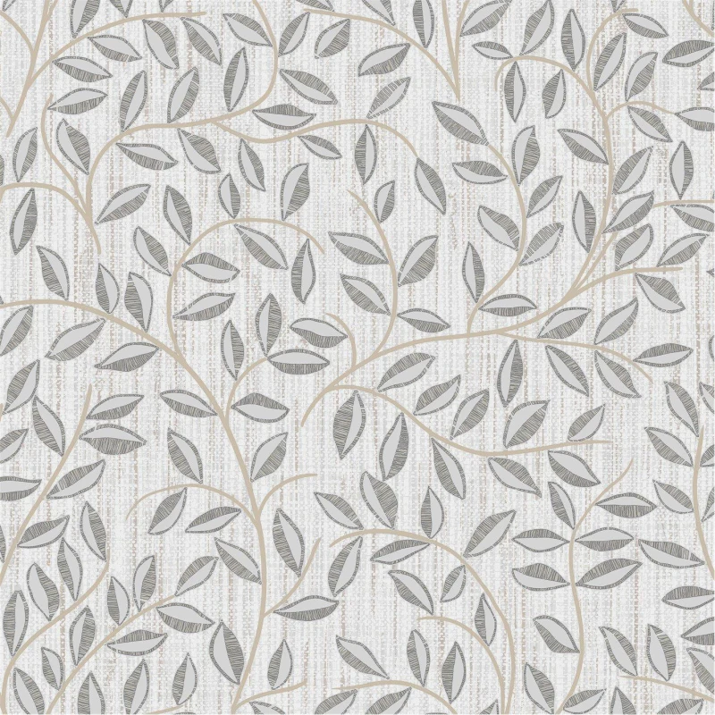 Image of Superfresco Superfresco Willow Leaf Wallpaper in Beige Size: 10000mm_x_520mm Beige 10000mm_x_520mm Unisex 5011583794946