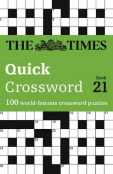 Image of The Times Quick Crossword Book 21 by The Times Mind Games Book