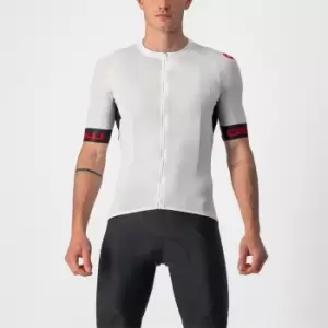 Image of Castelli Entrata VI Short Sleeve Jersey - White