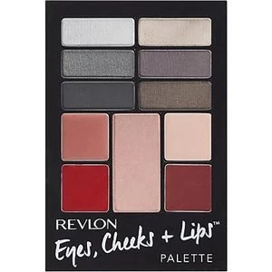 Image of Revlon Eye Cheek and Lip Palette Seductive Smokies