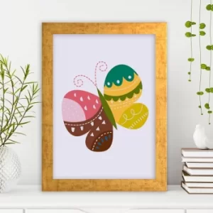 Image of AC4109368125 Multicolor Decorative Framed MDF Painting