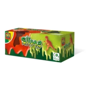 Image of SES CREATIVE T-Rex Slime Set, 2x Pots, 3 Years or Above (15005)