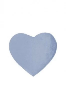 Image of Heart Faux Fur Washable Rug