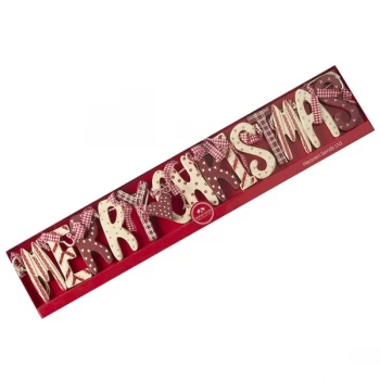 Image of Merry Christmas Wooden Garland