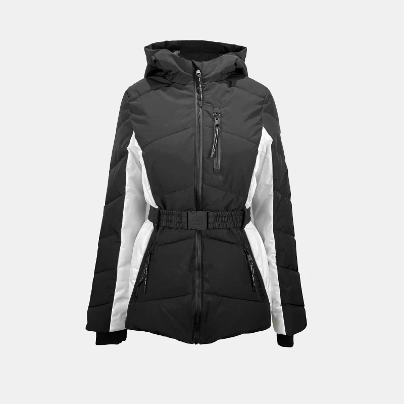 Image of Jack Wills Hooded Puffer Jacket - Black 6
