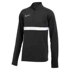 Image of Boys, Nike Junior Academy 21 Dri-FIT Drill Top - Black/White, Size S