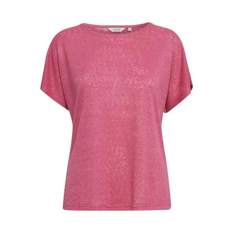 Image of b.Young Womens Mouse Rescue Sleeve T-Shirt b.young Sakia Rose Female M