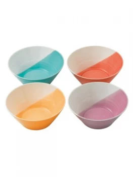 Image of Royal Doulton Bright Colours Noodle Bowls Set of 4