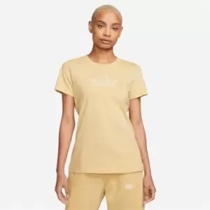 Image of Nike Sportswear Icon Clash Womens T-Shirt - Yellow