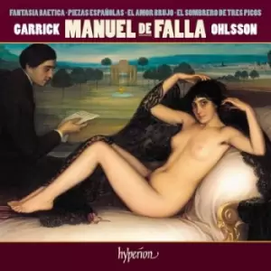 Image of Manuel De Falla Fantasia Baetica & Other Piano Music by Manuel de Falla CD Album